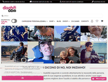 Tablet Screenshot of disabiliabili.net